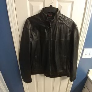 Tommy Hilfiger Black leather jacket